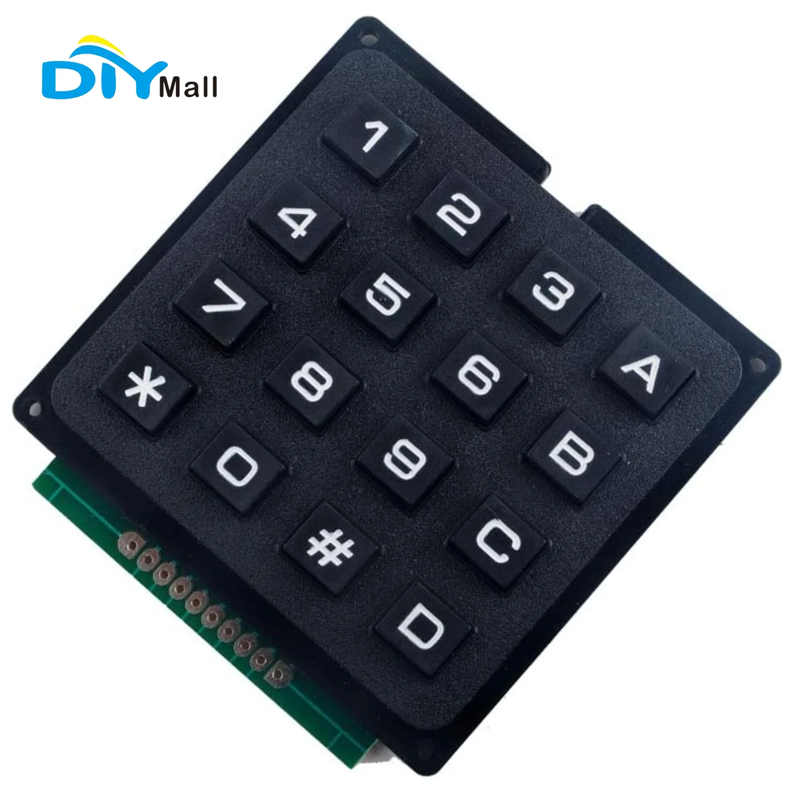 Doit Esp32 - 4x4 매트릭스 멤브레인 키패드 16키 키보드