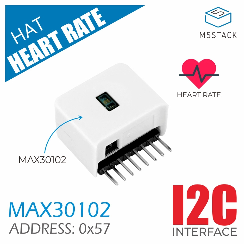 M5Stickc - M5Stack 공식 M5StickC 심박수 모자 (MAX30102)