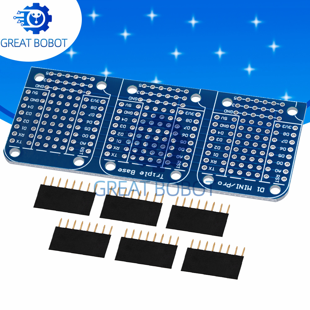 Wemos D1 - BS 트리플 쉴드 WeMos D1 미니