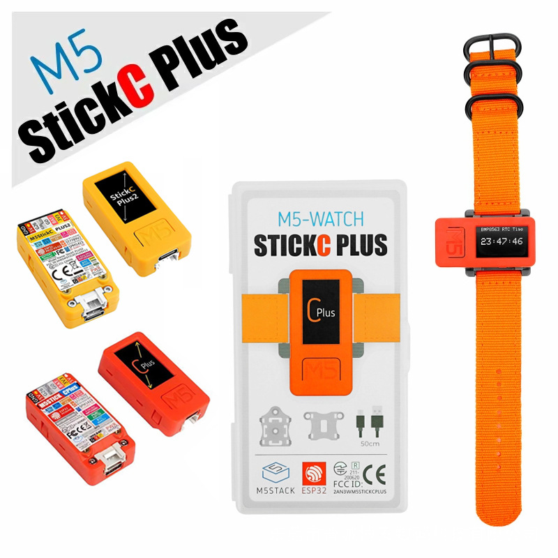 M5Stickc - M5Stack M5StickC PLUS ESP32 IR AXP192,