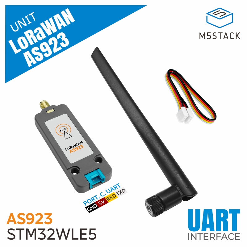 M5Stack Core2 - 안테나 포함 공식 LoRaWAN 유닛, M5Stack,