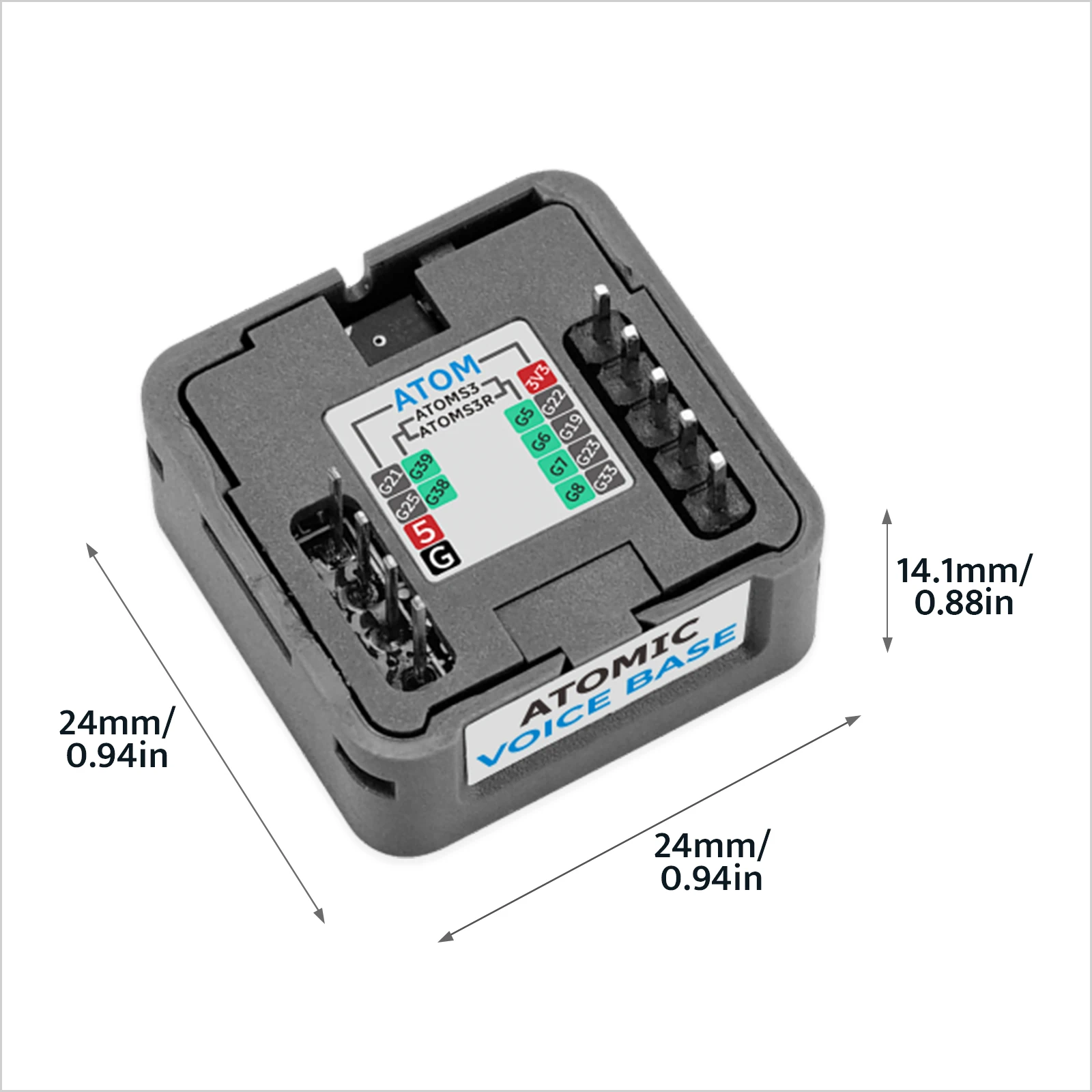 M5Stack Atomic Voice Base AI 음 - M5Stack 리뷰 및 가격