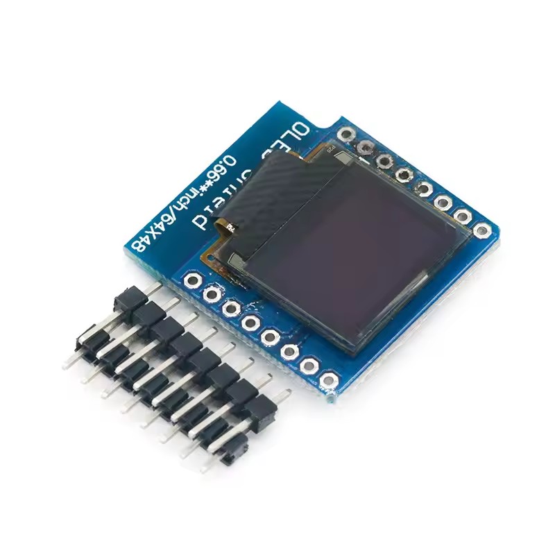 초소형 0.66인치 64x48 SSD1306 I2C O - Wemos D1 리뷰 및 가격